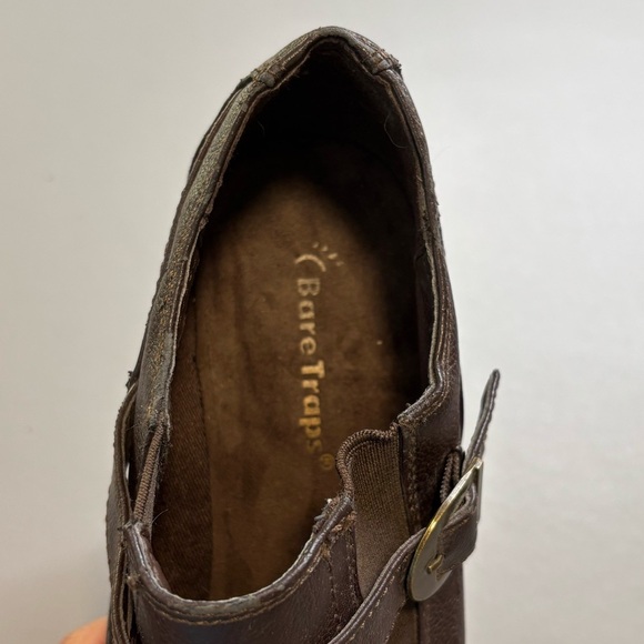 BARETRAPS ANKLE BOOTS brown woman’s size 7 - Picture 4 of 11